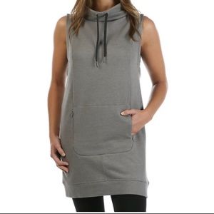 Lole Tops Lole Gray Sleeveless Cowl Neck Saki Tunic Dress